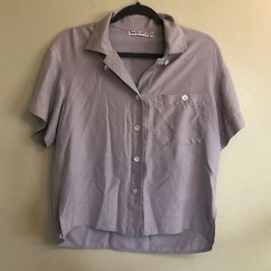 Anne Klein vintage 100% silk shirt